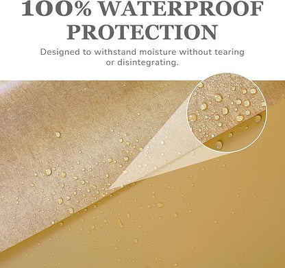 the florist Supply 20 Sheets Premium Flower Wrapping Paper | Waterproof Flower Wrapping Paper for Bouquets | Double Sided Floral Bouquet Sheets | DIY Gifts Colorblend Kraft Look