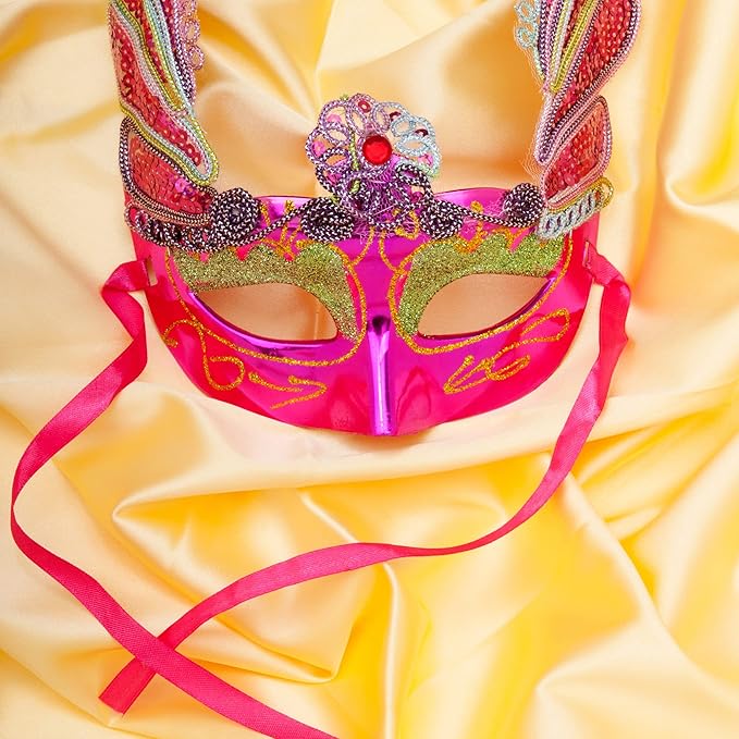 LIUYAXI Hot Pink Stain Ribbon, 2" X Continuous 50 Yards, Double Faced Fabric Ribbon Perfect for Gift Wrapping Wedding Birthday Party Chair Sash Christmas Hair Floral Craft Sewing