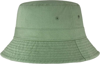 Hot Summer Bucket Hat - Trendy Cotton Sun Hat for Beach, Golf, Fishing - Fun Outdoor Vacation Boonie for Men and Women