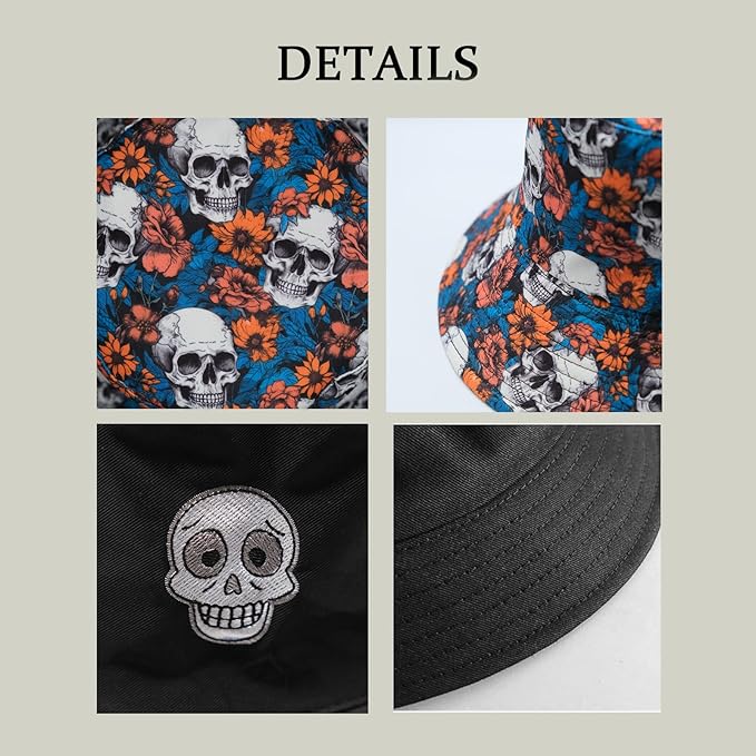 Bucket Hat Unisex for Men Women Funny Fashion Fishing Hat Cute Fisherman Cap