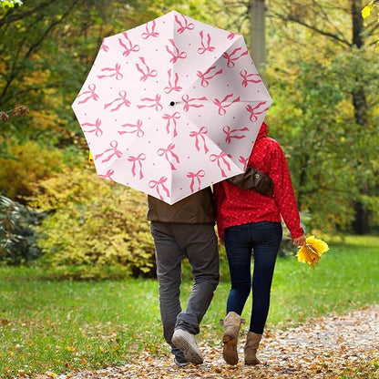 Small Compact Travel Automatic Folding Umbrella for Women, Portable Lightweight, Rain, Wind, UV Sun Shade