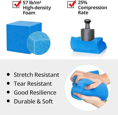 Foam Cubes 144 pcs, 5.9"x5.9"x5.9" Colorful Flame Retardant Foam Pit Blocks Premium Quality Foam Pit Cubes for Trampoline Arenas, Gymnastics, Parkour Courses, Skateboard Parks, Playground(5 Colors)