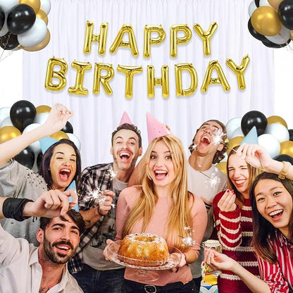 10 x 10 Feet White Backdrop Curtain for Partie, Background Curtains for Photoshoot, Birthday, Wedding, Halloween, Thanksgiving, Christmas, New Year Party Decorations 5Ft x 10Ft, 2 Panels