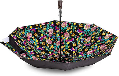 Totes Reverse Close Folding Inbrella with Auto Open Close and Compact