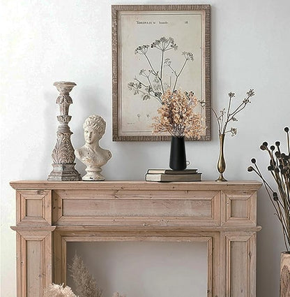 Mandy's Light Brown Artificial Baby’s Breath European Flowers 15 Bundles Silk Gypsophila with Bendable Stems for Fall Thanksgiving & Christmas Centerpiece Wedding Decor and Table Arrangements