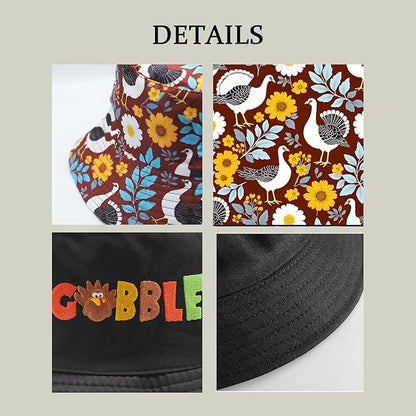 Bucket Hat Unisex for Men Women Funny Fashion Fishing Hat Cute Fisherman Cap