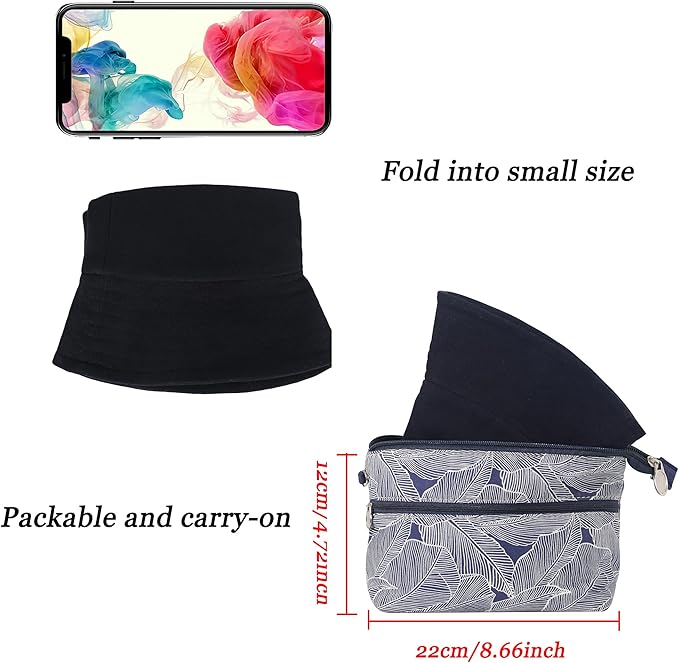 ZLYC Unisex Fashion Embroidered Bucket Hat Summer Fisherman Cap for Men Women