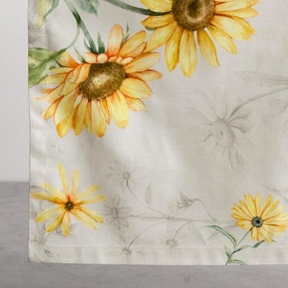 Maison d' Hermine Table Runner 100% Cotton Single Layer Table Runners 72 inches Long Decorative for Home Kitchen Dining Party Baby Shower Wedding Bridal Shower Spring Summer (Candice, 14.50" x 72")