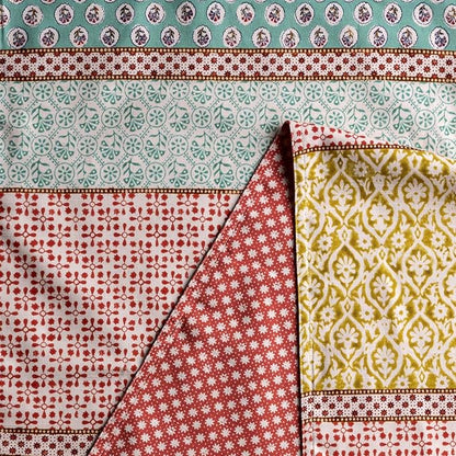 Maison d' Hermine Table Runner 100% Cotton Double Layer Table Runners 72 inches Long Decorative for Home Kitchen Dining Party Baby Shower Wedding Bridal Shower Spring Summer (Provence, 14.50" x 72")