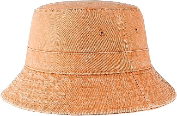 Hot Summer Bucket Hat - Trendy Cotton Sun Hat for Beach, Golf, Fishing - Fun Outdoor Vacation Boonie for Men and Women