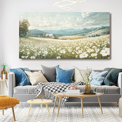 Large Canvas Wall Art Decor Wall Art Pictures for Living Room Canvas Art Wall Decor Nature Oversized Wall Art Prints Vintage Landscape Wall Art Decor Artwork for Walls Home Office Decor 29" X 58"