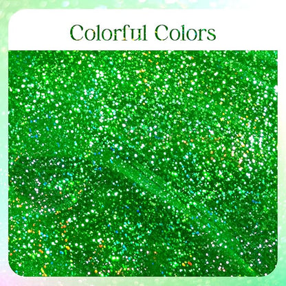 1 pcs Green Holographic Laser Tablecloth 40" x 108" Christmas Table Cloth Shimmer Shining Plastic Metallic Table Cover for Jungle Safari Wild One Baby Shower Birthday Party Decoration Supplies