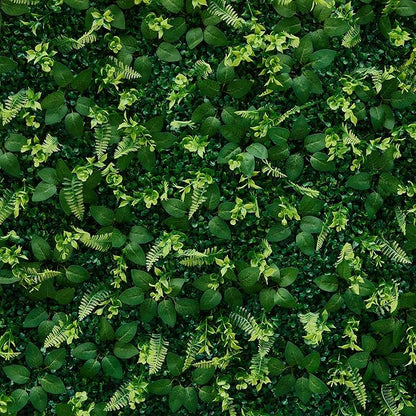 Artificial Flower Wall 8x8ft Green Grass Backdrop for Wedding, Baby Shower, Birthday & Home Decor, Easy & Quick Assembly (Greenery)