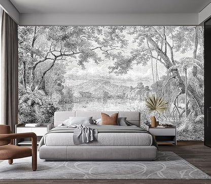Eierme-The Ancient Scenery of Charming lagoons in Luzon Island Mural Wallpaper Peel and Stick 137" x 102"