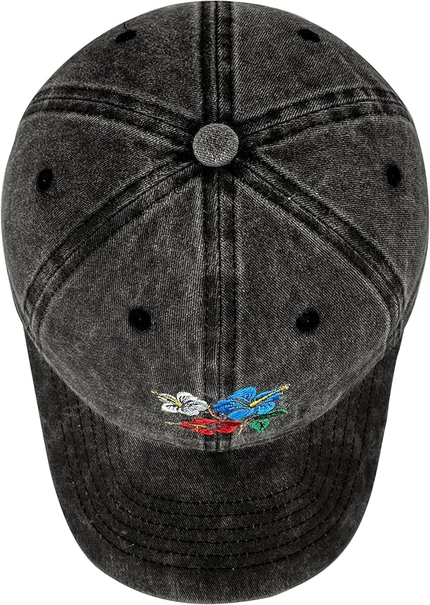 Sunshine Flower Trucker Hat Sun Baseball Cap for Women Snapback Adjustable Hats Gift