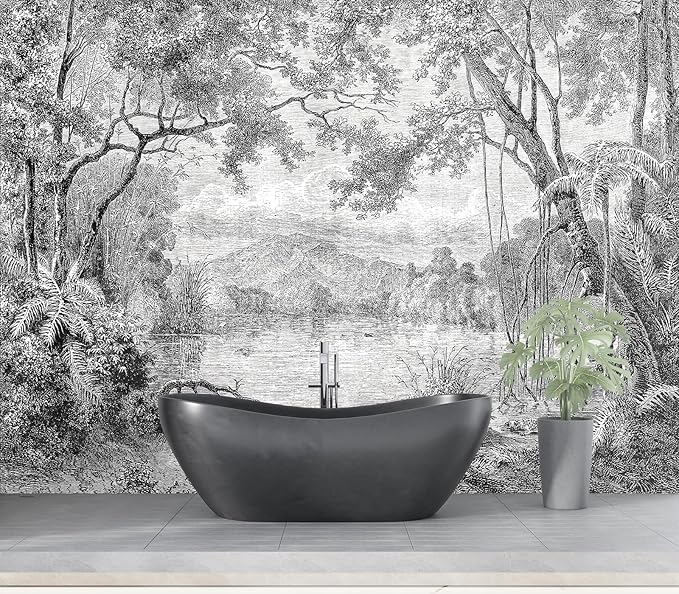 Eierme-The Ancient Scenery of Charming lagoons in Luzon Island Mural Wallpaper Peel and Stick 137" x 102"