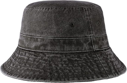 Hot Summer Bucket Hat - Trendy Cotton Sun Hat for Beach, Golf, Fishing - Fun Outdoor Vacation Boonie for Men and Women