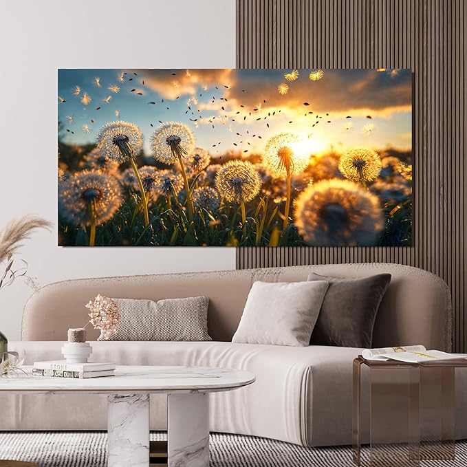 Canvas Wall Art Decor Floral Aesthetics Canvas Wall Art Pictures For Living Room Wall Paintings Artwork For Walls White Modern Wall Art Canvas Prints Artwork For Bedroom Office Wall Decor 20 × 40 Inch