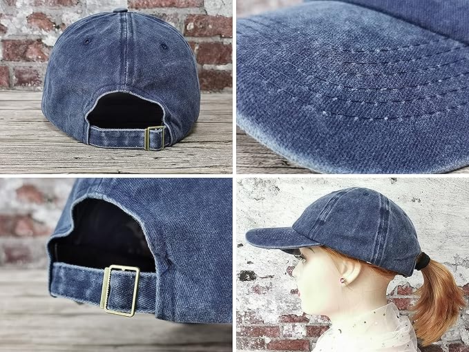 Hepandy Embroidered Palm Tree Hats
