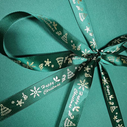 YINUOYOUJIA Large Gift Box with Lid 16.5x13x5.5 inches,Boxes for Christmas Presents,Contains Card,2 Roll Ribbons,Shredded Paper Filler.