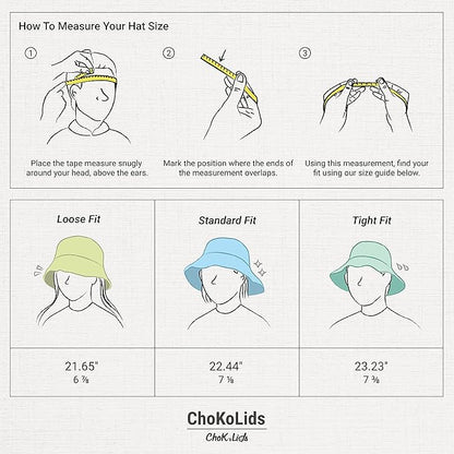 CHOK.LIDS Frayed Bucket Hats for Women Men Unisex Trendy Washed Cotton Floppy Wide Brim Boonie Outdoor Summer Beach Headwear