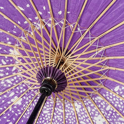 THY COLLECTIBLES Classic Chinese Art Asian Style 33" Paper Parasol Umbrella with Long Handle and Floral Print for Wedding Parties, Photography, Costumes, Cosplay, Decoration And Other Events