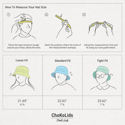 Hot Summer Bucket Hat - Trendy Cotton Sun Hat for Beach, Golf, Fishing - Fun Outdoor Vacation Boonie for Men and Women