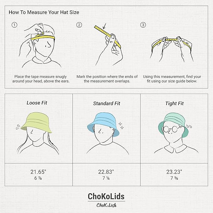 Hot Summer Bucket Hat - Trendy Cotton Sun Hat for Beach, Golf, Fishing - Fun Outdoor Vacation Boonie for Men and Women