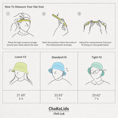Hot Summer Bucket Hat - Trendy Cotton Sun Hat for Beach, Golf, Fishing - Fun Outdoor Vacation Boonie for Men and Women