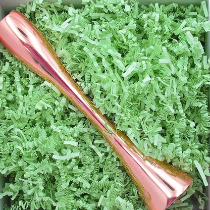 Uptotop 1/2 LB Crinkle Cut Paper Shred Filler for Gift Wrapping Basket Filling, Birthday, Christmas, Thanksgiving, Wedding, Mother's Day, Green