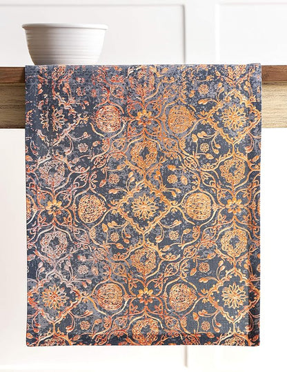 Maison d' Hermine Table Runner 100% Cotton Single Layer Table Runners 36 inches Long for Thanksgiving Christmas Decorations Home Kitchen Dining Party Wedding (Imperfection, 14.5" x 36")