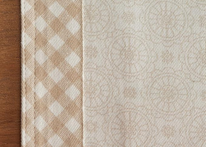 Maison d' Hermine Placemats Set of 2 100% Cotton Washable Cloth Place Mats, Reusable Table Mats for Kitchen Dining Decoration, Party, Wedding, Restaurant Spring/Summer (Birdies On Wire, 13" x 19")
