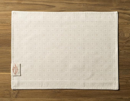 Maison d' Hermine Placemats Set of 2 100% Cotton Washable Cloth Place Mats, Reusable Table Mats for Kitchen Dining Decoration, Party, Wedding, Restaurant Spring/Summer (Birdies On Wire, 13" x 19")