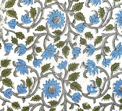 ATOSII Cotton Tablecloth Lake Como 90" Inches Round