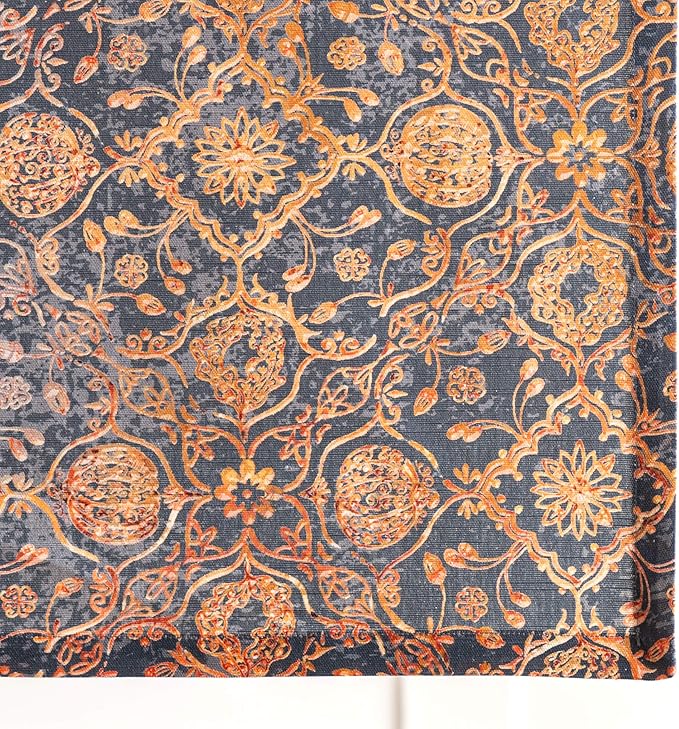 Maison d' Hermine Table Runner 100% Cotton Single Layer Table Runners 36 inches Long for Thanksgiving Christmas Decorations Home Kitchen Dining Party Wedding (Imperfection, 14.5" x 36")